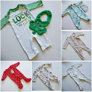 8 Pcs total🔹️0 to 6 months 👶Baby girl clothes various brands 0-3M, 3-6M